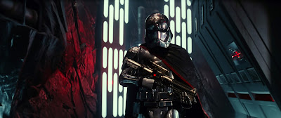 Still of Captain Phasma from Star Wars Episode VII: The Force Awakens
