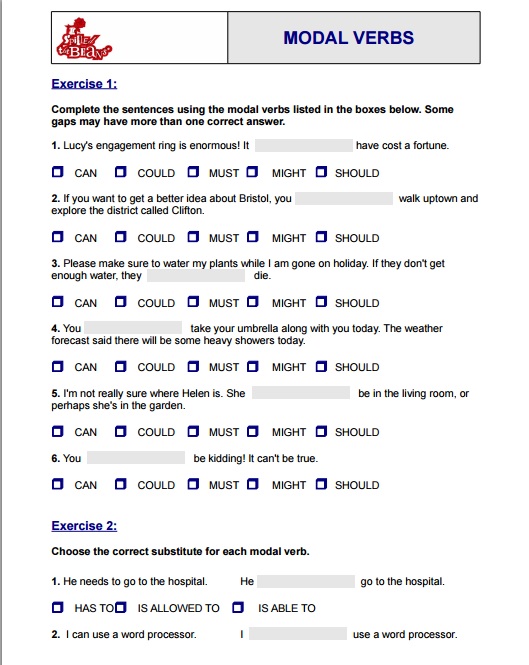 Class work homework verbs 08 image