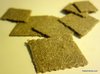 Crackers din seminte de bostan si susan