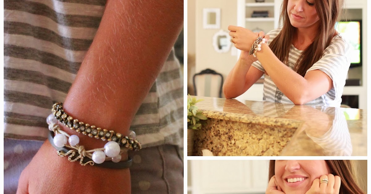 Crafty Texas Girls Craft It Twine&Pearl Bracelet