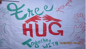 Free Hug for togetherness
