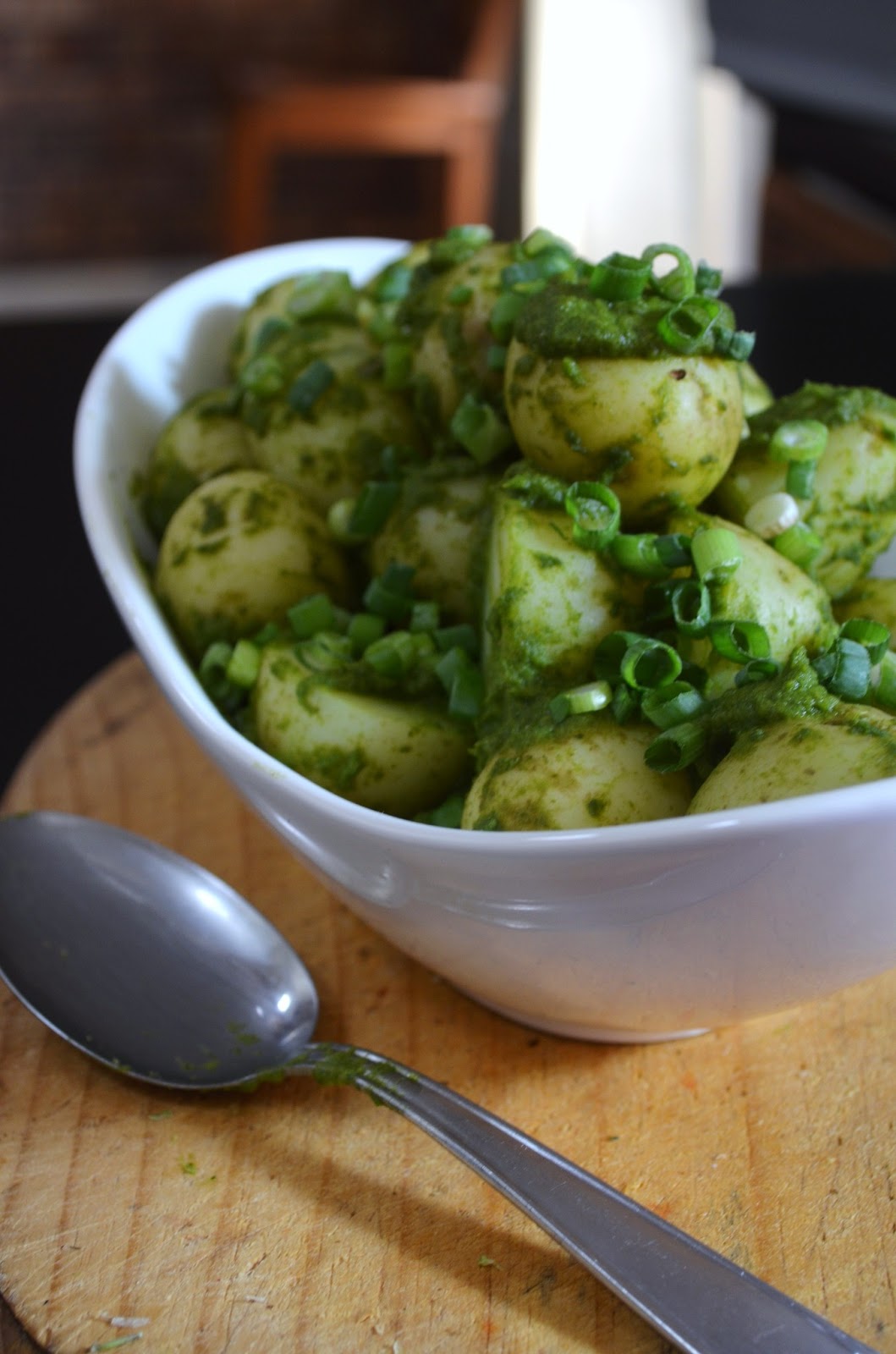 Gormandize Salsa Verde Potato Salad (otherwise known as Green Potatoes)