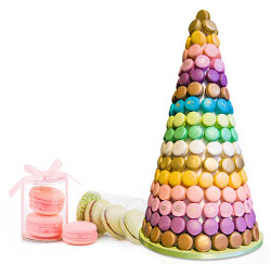 Macaroon tower, not quite this big!