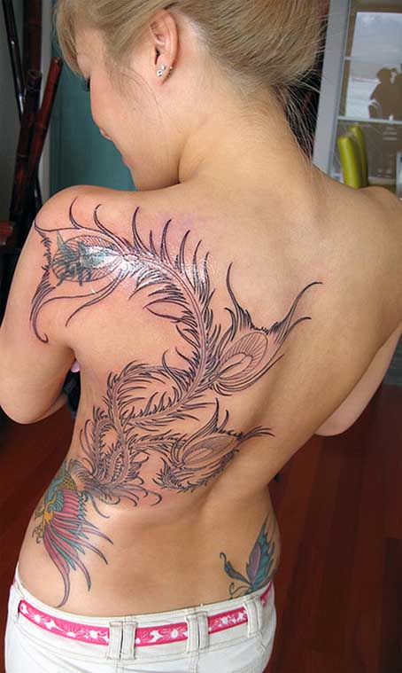 The Phoenix Tattoo Picture is Courtesy of micaeltattoo