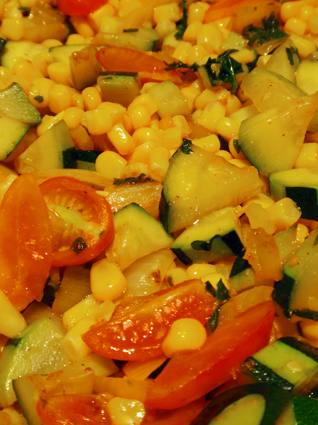 My Great Challenge Quinoa with sauteed vegetables