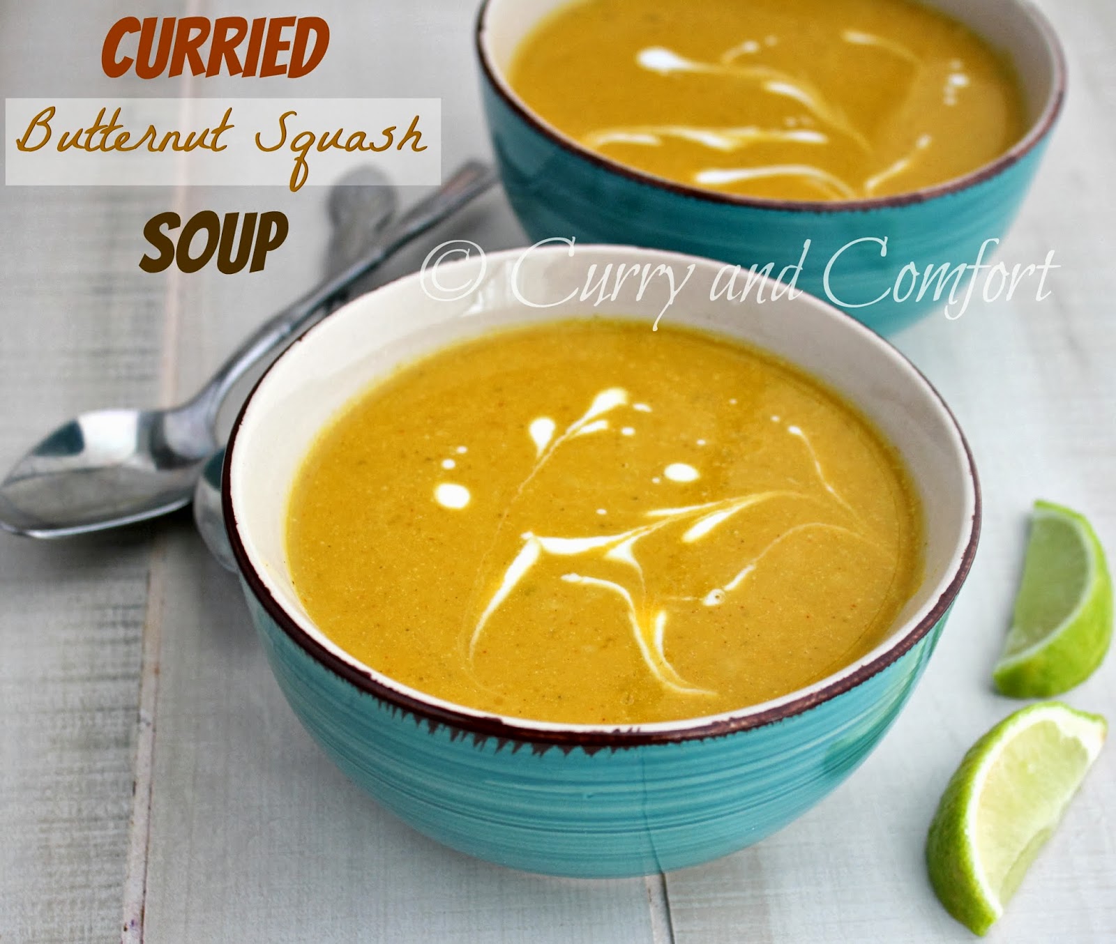 Kitchen Simmer Curried Butternut Squash Soup with Miso Broth (Vegan)