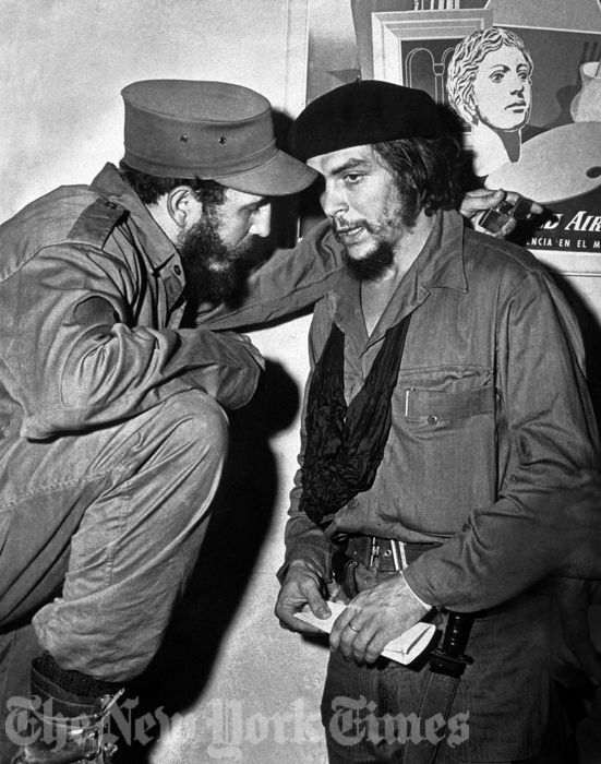 Check Out What Fidel Castro and Ernesto Che Guevara Looked Like  in 1959 