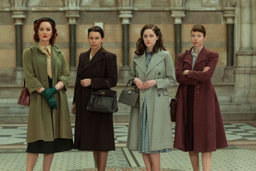 The Bletchley Circle: Rachael Stirling, Julie Graham, Sophie Rundle, Anna Maxwell Martin