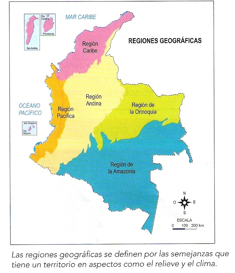 regiones de colombia: region insular