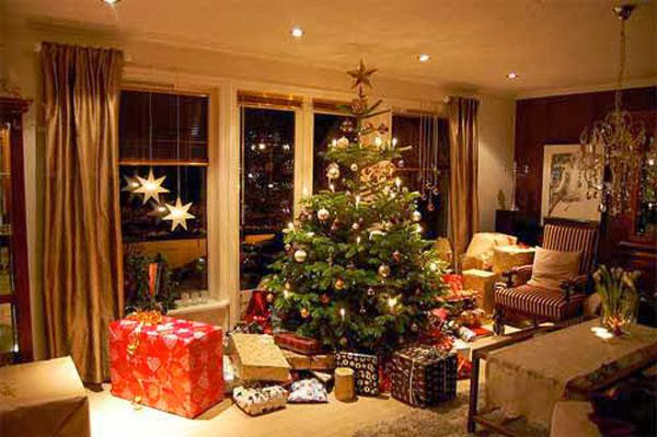 Décor de salon pour le Noël ~ Décoration Salon / Décor de ...