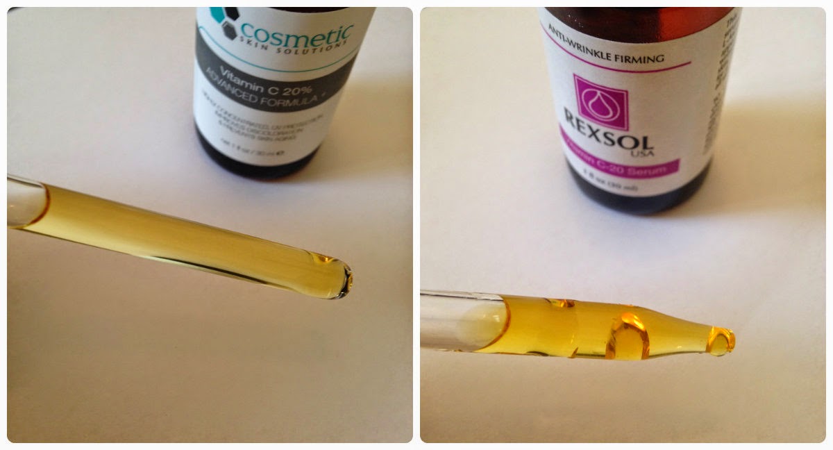 BEAUTY BUG Cosmetic Skin Solution Vitamin C 20 advanced formula vs