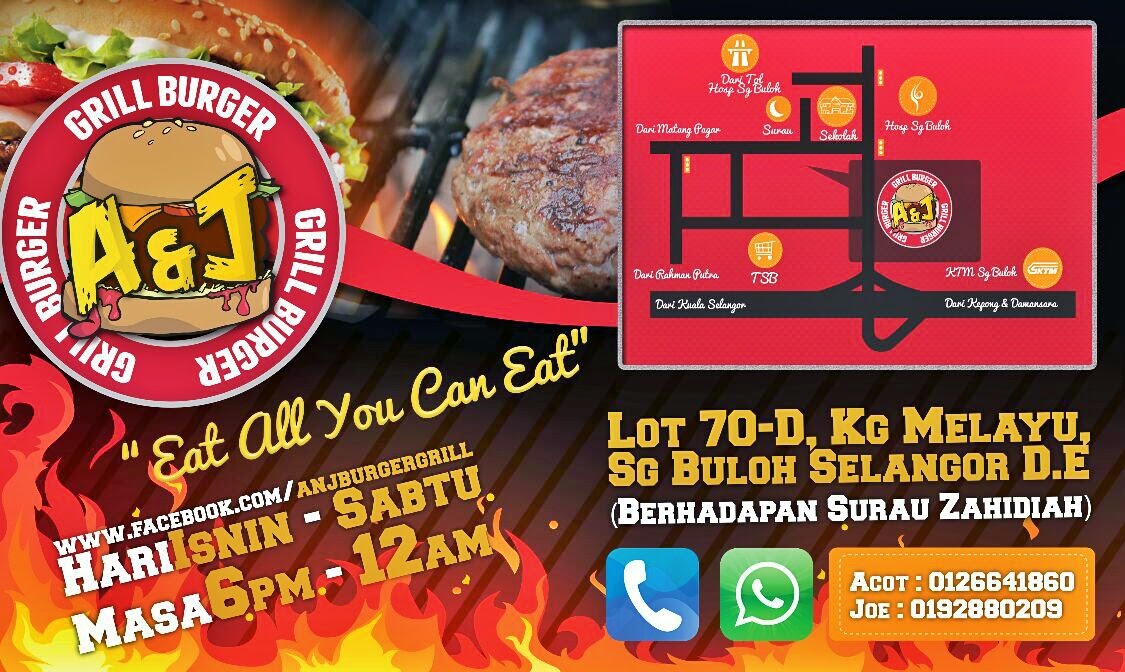 A&J Burger Grill, Sungai Buloh A&J Burger Grill, Sungai Buloh