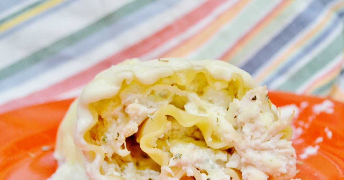 Miranda's Recipes White Chicken Lasagna Rollups