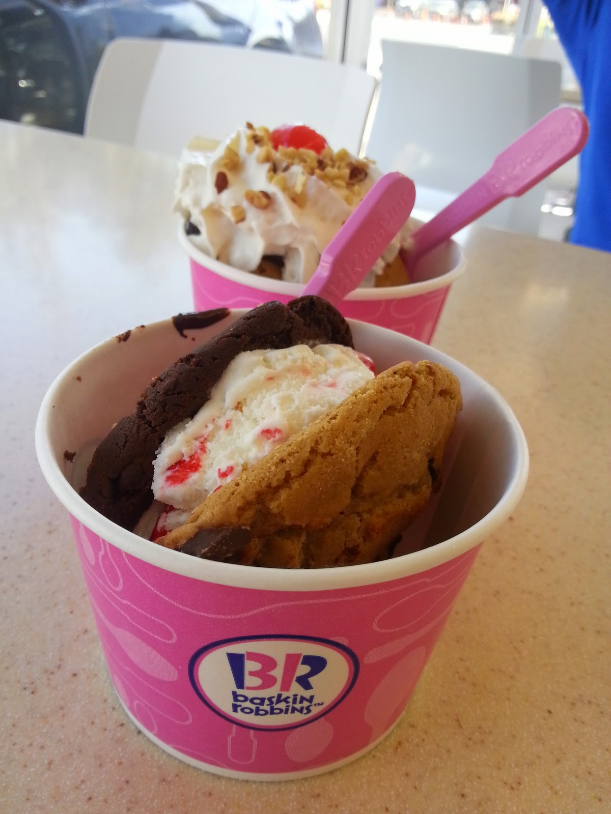 San Jose Food Blog BaskinRobbins Now Sells Warm Cookie Ice Cream