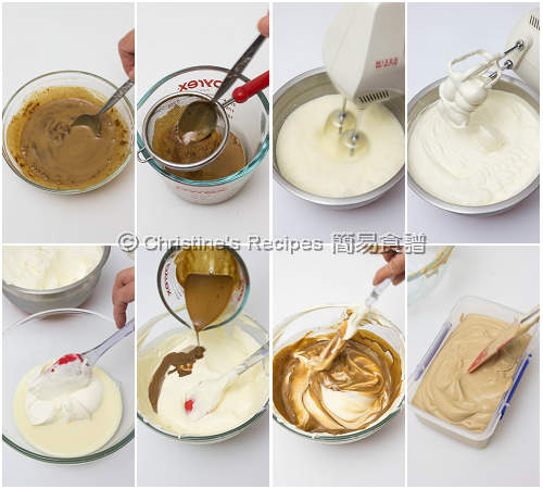 咖啡雪糕製作圖 Coffee Ice Cream Procedures 咖啡雪糕製作圖 Coffee Ice Cream Procedures