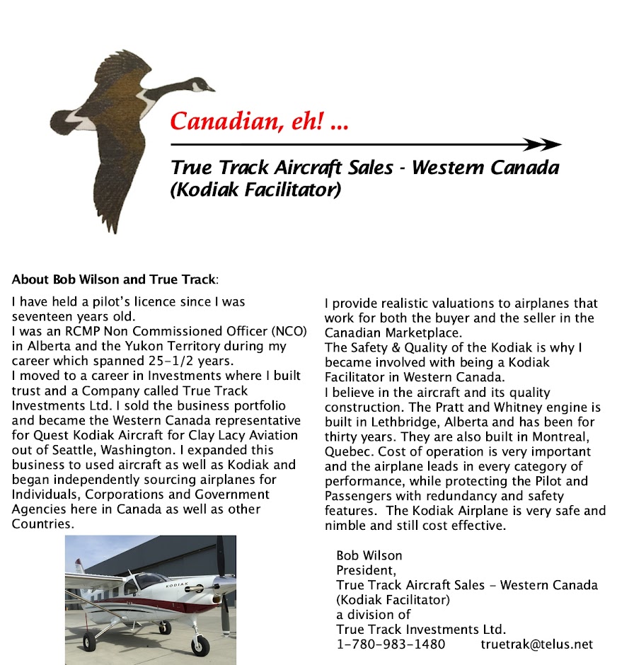 True Track Aircraft Sales - Western Canada