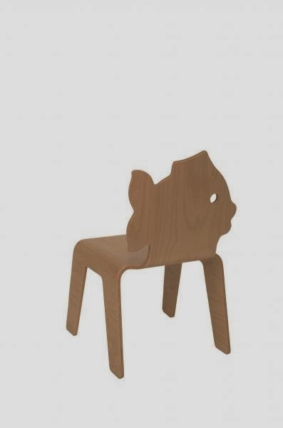 Fun kids' creature chairs by Aldis Circenis, Kickcan & Conkers