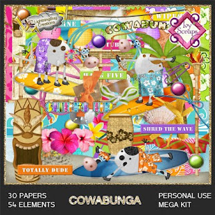 Lightning Bug Creations ::  Cowabunga Mega kit