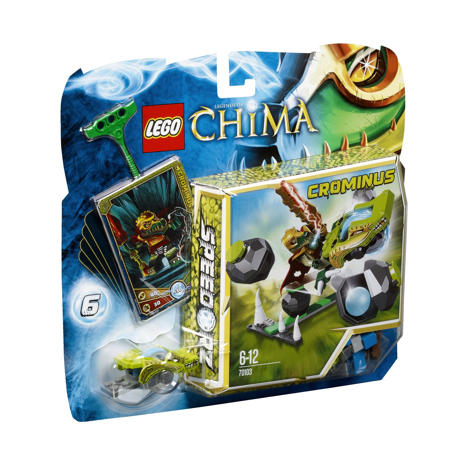 Lego Legends Of Chima 5 x Crominus Game Cards NEW