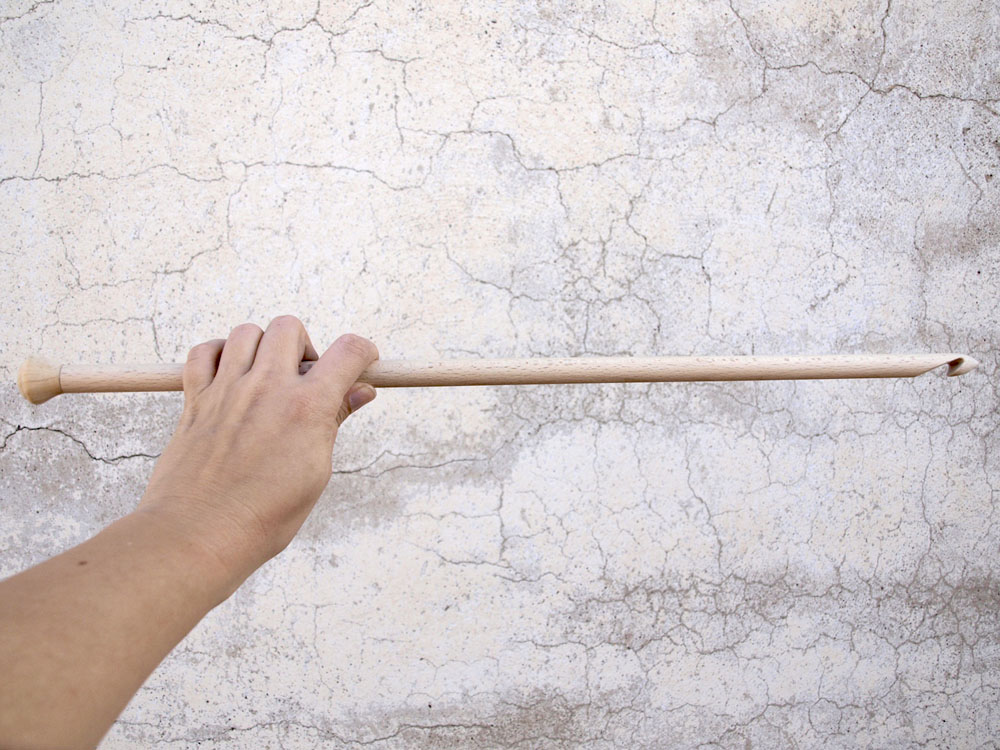 PUNTOBOBO Agujas de madera artesanales para tejer