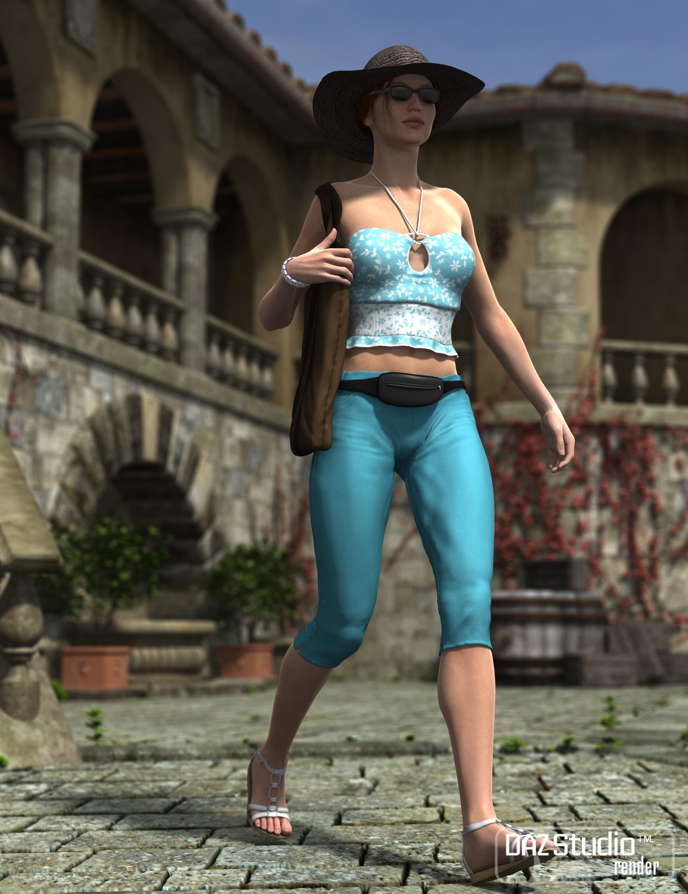 3d Models - The Tourist for V6 and The Tourist for V6 Texture Set 3d Models - The Tourist for V6 and The Tourist for V6 Texture Set