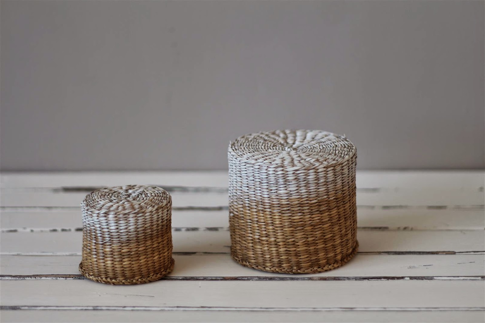 emuse Spraypainted baskets
