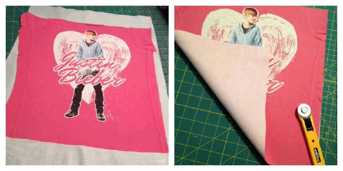 Dia's Days I Heart JB (pillow) A Tutorial