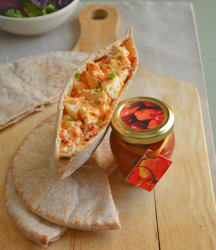 "Peppery" Egg Pita Pocket Funke Koleosho's New Nigerian Cuisine