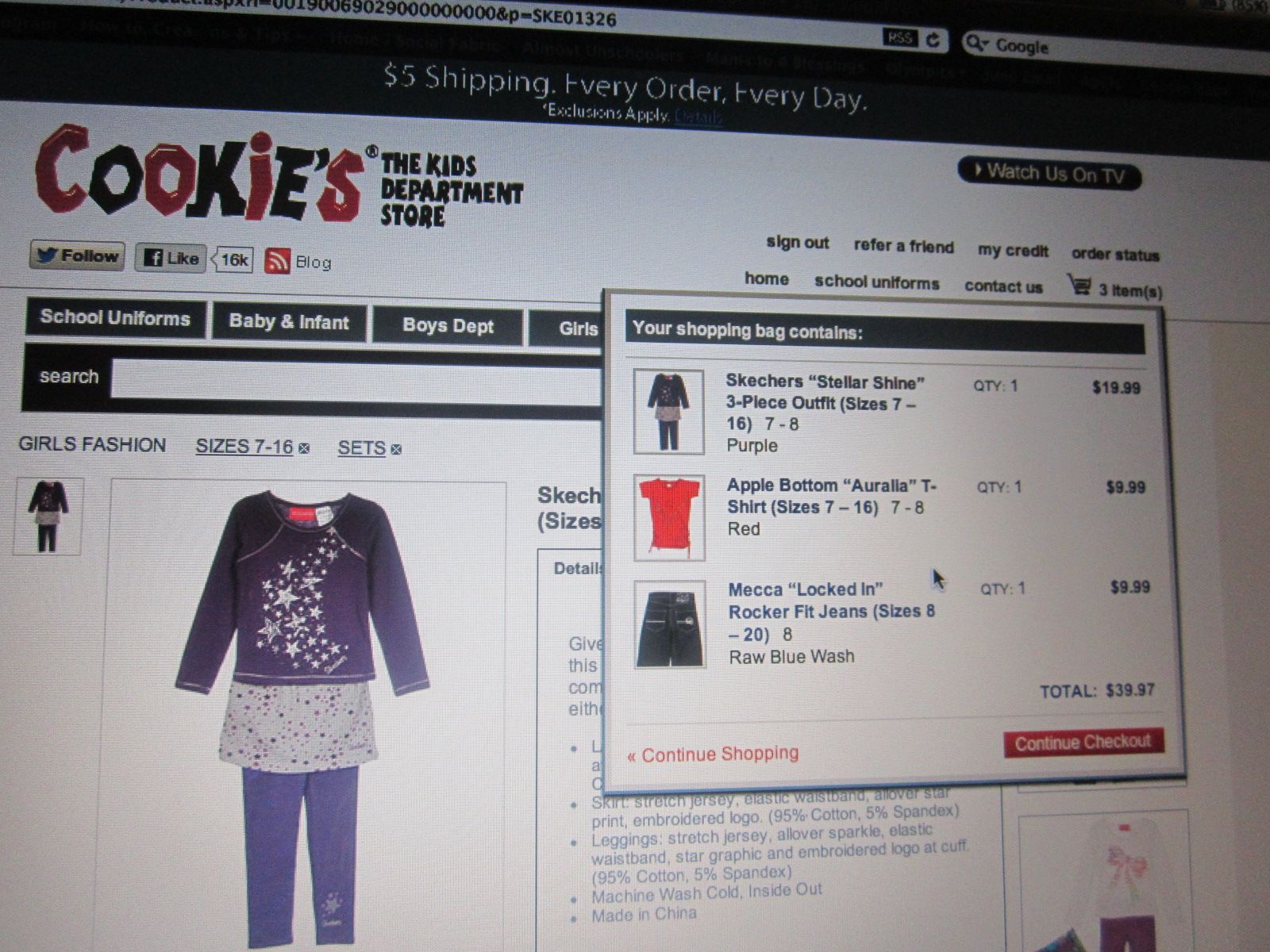 Our Hope Is In The Lord COOKIES KIDS FALL WARDROBE COOKIESKIDS CBIAS