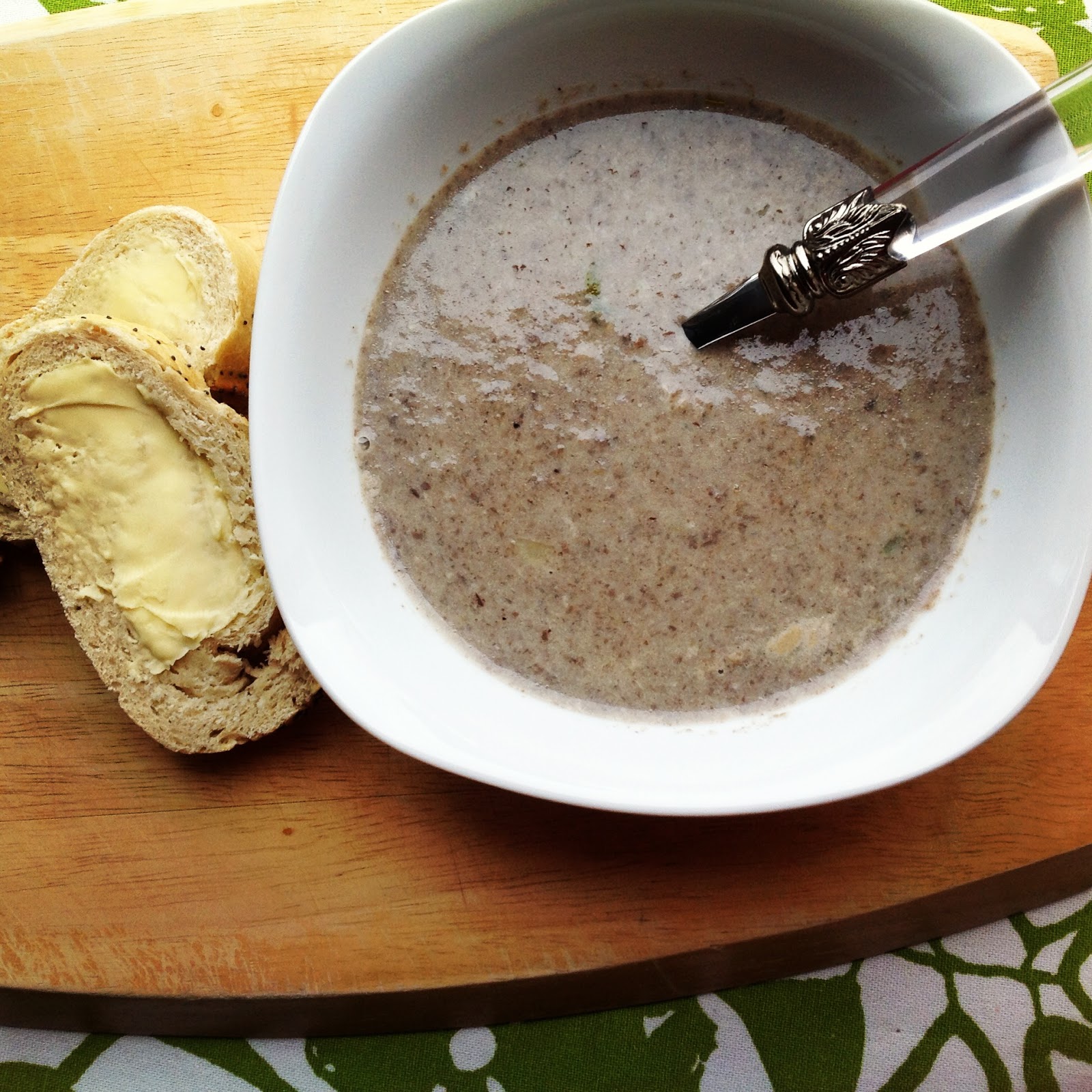 Babaduck: Homemade Mushroom Soup