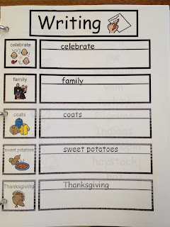 Autism Tank: Thanksgiving Worksheets
