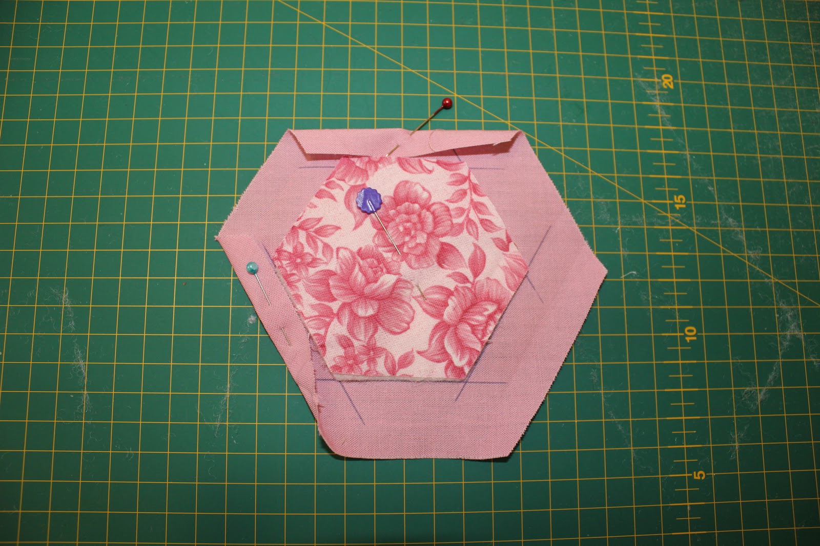 Silly Goose Quilts Tutorial Quilt As You Go Hexagons