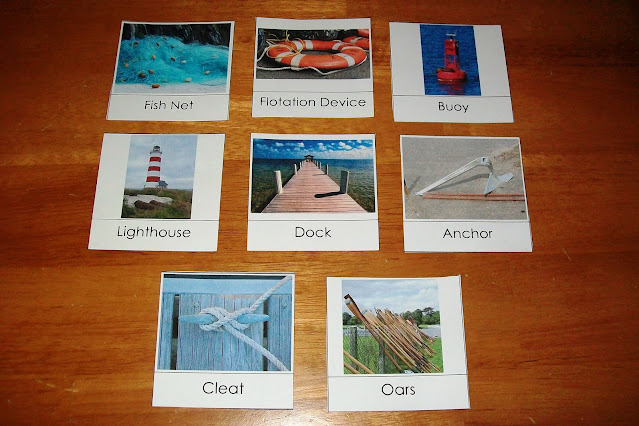 Nautical Nomenclature Cards