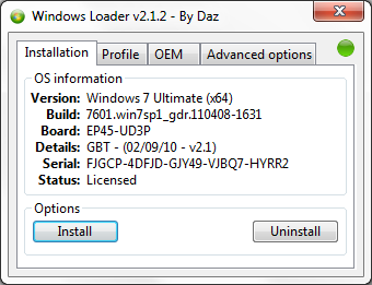 Windows 7 Loader v1.7.9 [ Windows 7 Activation For all versions 64 bit