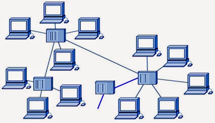 Les topologies physique d'un réseau informatique