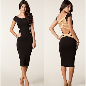 vestido justo anos 60