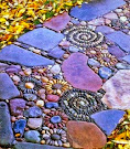 Mosaico de pedra