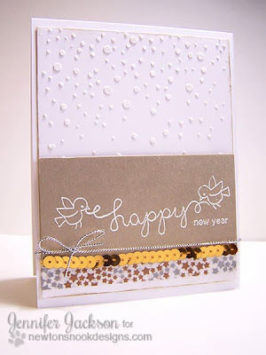 Happy New Year Cards by Newton's Nook Designs