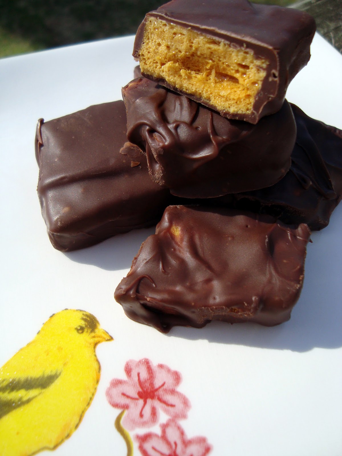 A Couple in the Kitchen ChocolateCovered Sea Foam (Secret Recipe Club)