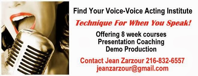 FIND YOUR VOICE! Voice Acting Institute