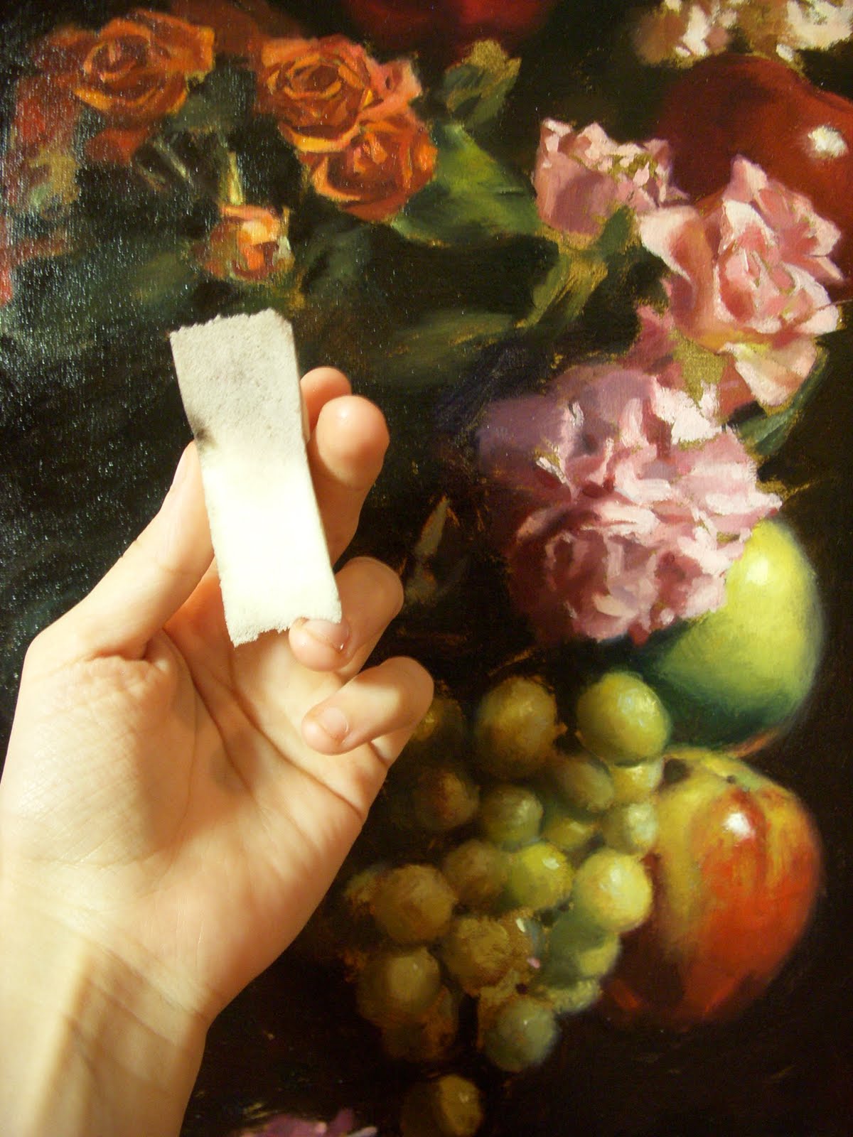 On seeing values part 1 Oiling in Drawing & Painting Journal