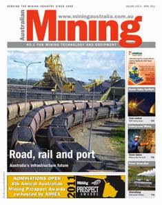 Australian Mining - April 2011 | ISSN 0004-976X | TRUE PDF | Mensile | Professionisti | Impianti | Lavoro | Distribuzione
Established in 1908, Australian Mining magazine keeps you informed on the latest news and innovation in the industry.