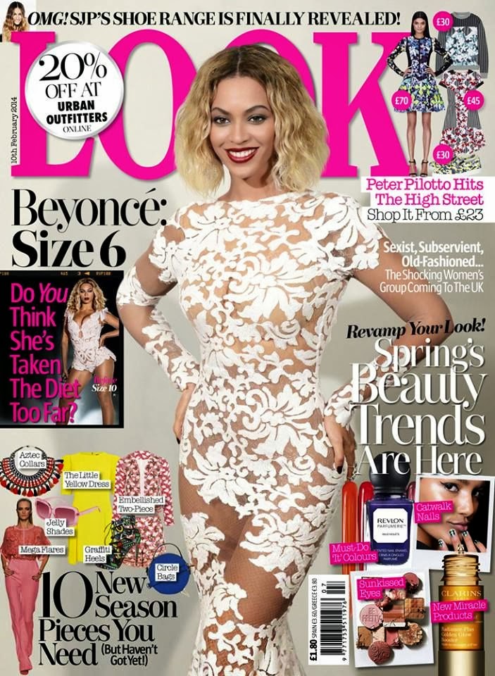 Beyoncé Knowles Photos from Look UK Magazine Cover February 2014 HQ