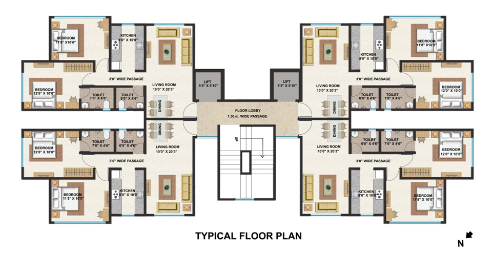 Apartment Floor Plans For Sale