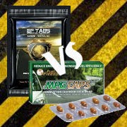 MG-Caps vs EF-Tabs Pastillas Ahorradoras de Combustible.