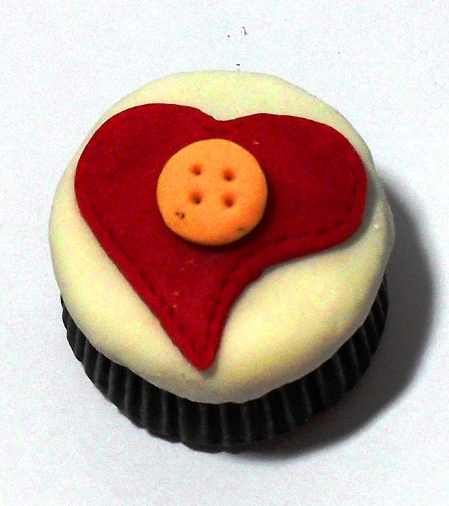 Cupcake Coração