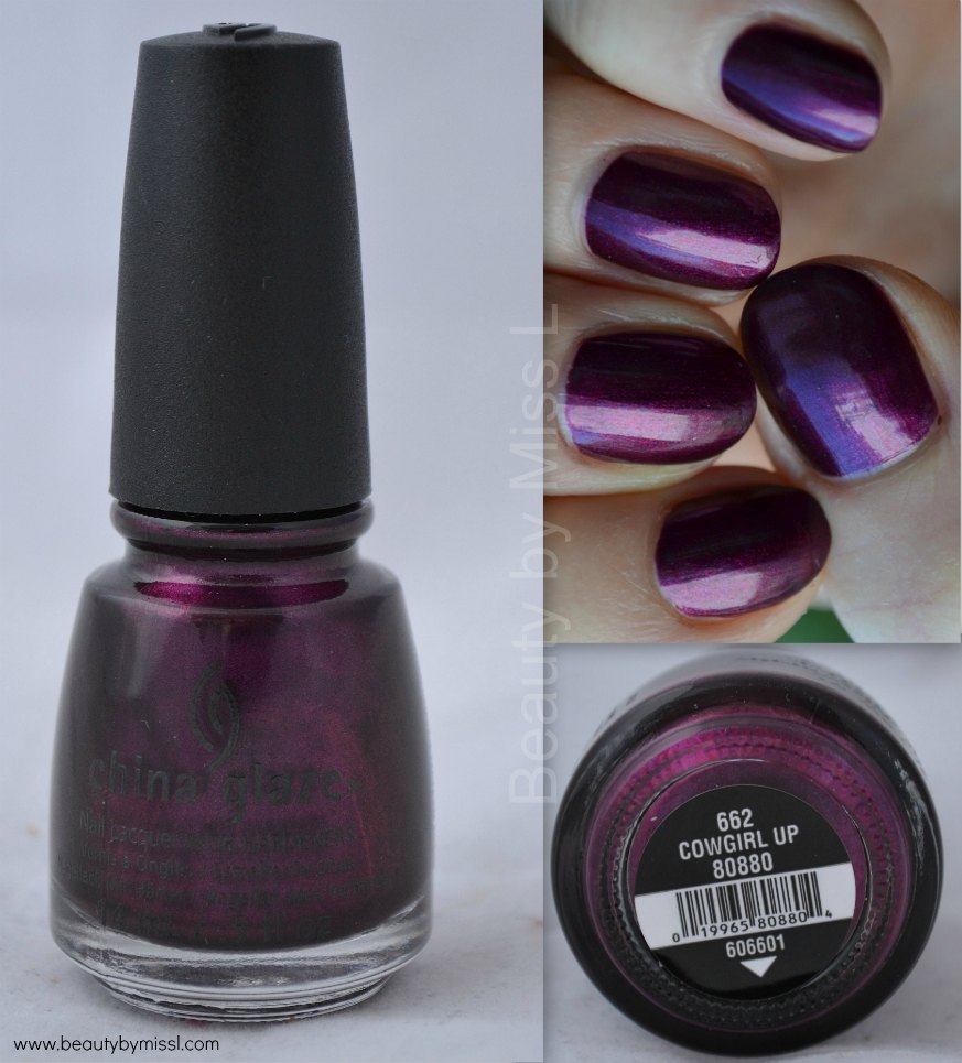 China Glaze Cowgirl Up swatches & review