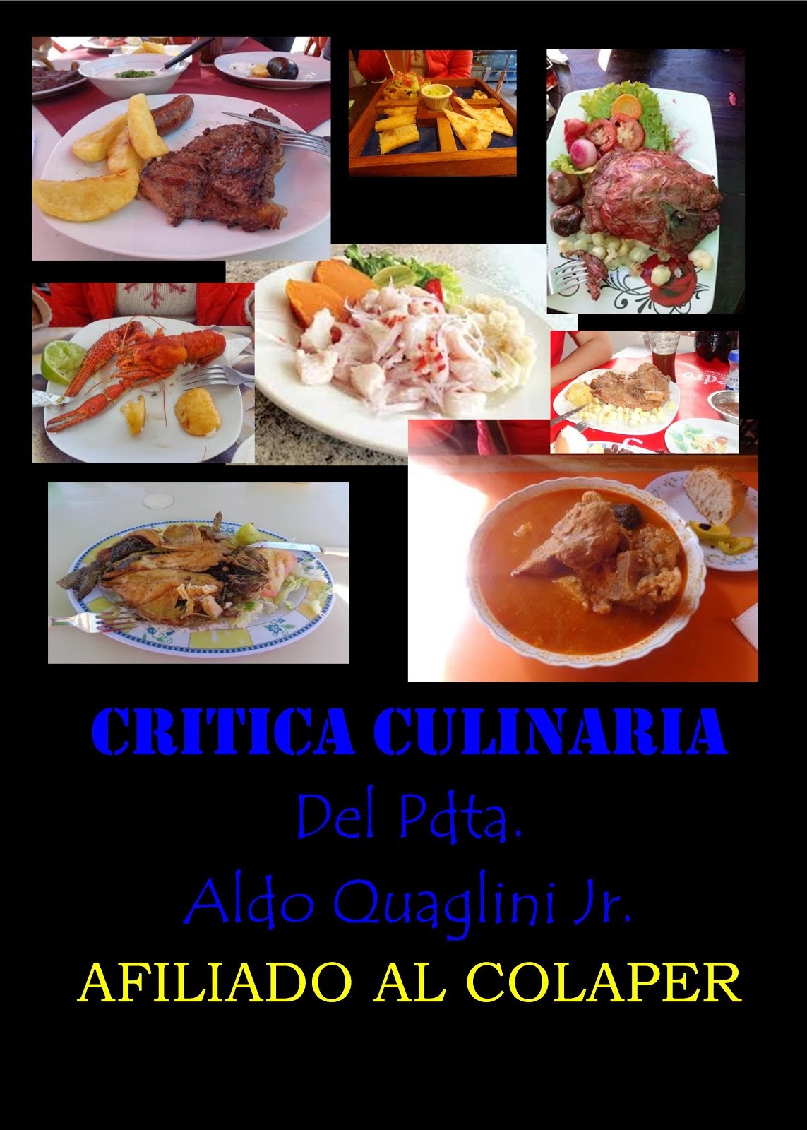 CRITICA CULINARIA