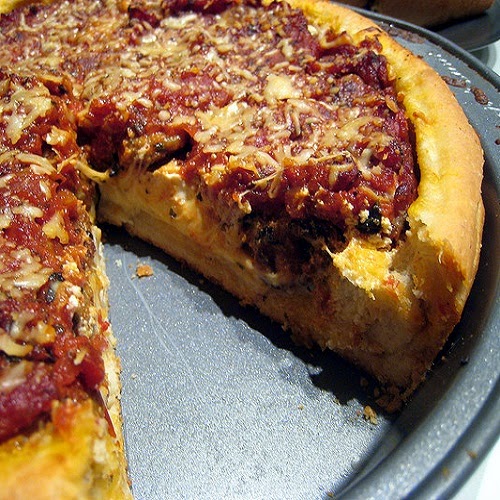 Copycat Restaurant Recipes: Chicago Deep Dish Pizza Recipe