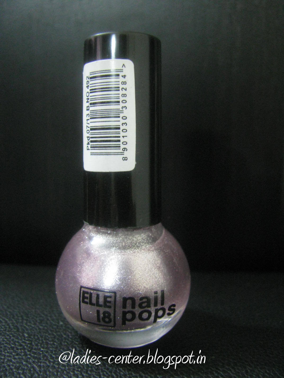 Elle 18 Nail Polish Review With Photos/Elle 18 Nail Pops Review Pink